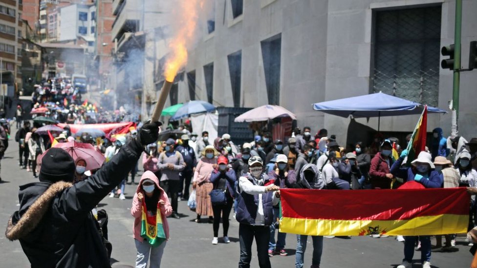 marcha bolivia