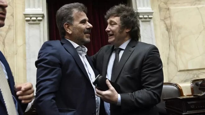 Ritondo cruzó a Milei por las críticas al PRO: “Alguien le hace mal el libreto”
